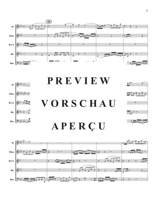 Produktgalerie: Seite 4 von 11 Prelude und Fugue XVII , , (Holzbläser-Quintett)