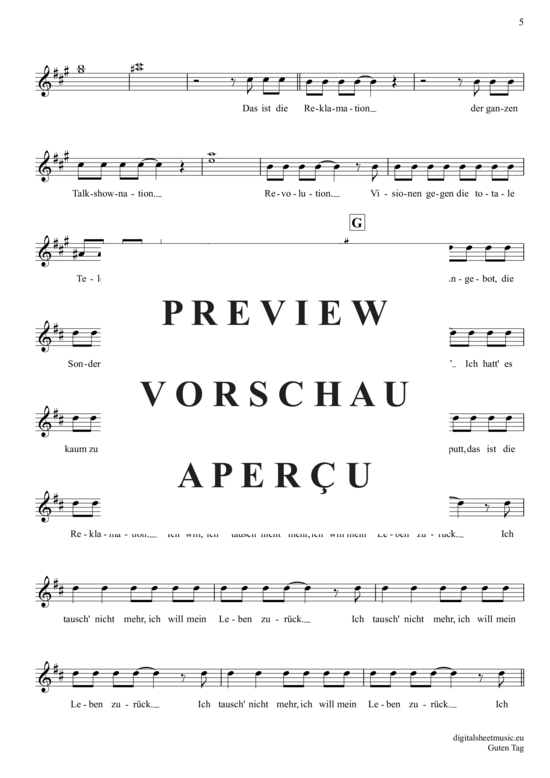 Product gallery: Page 6 of 7 Guten Tag (Die Reklamation) , Helden, Wir Sind, recorder