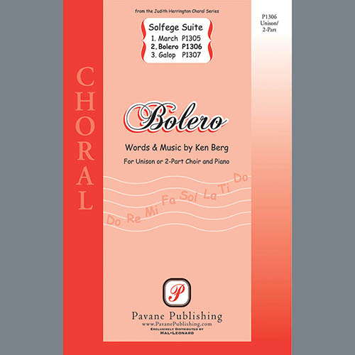 cover: Bolero (from "Solfege Suite"), Ken Berg