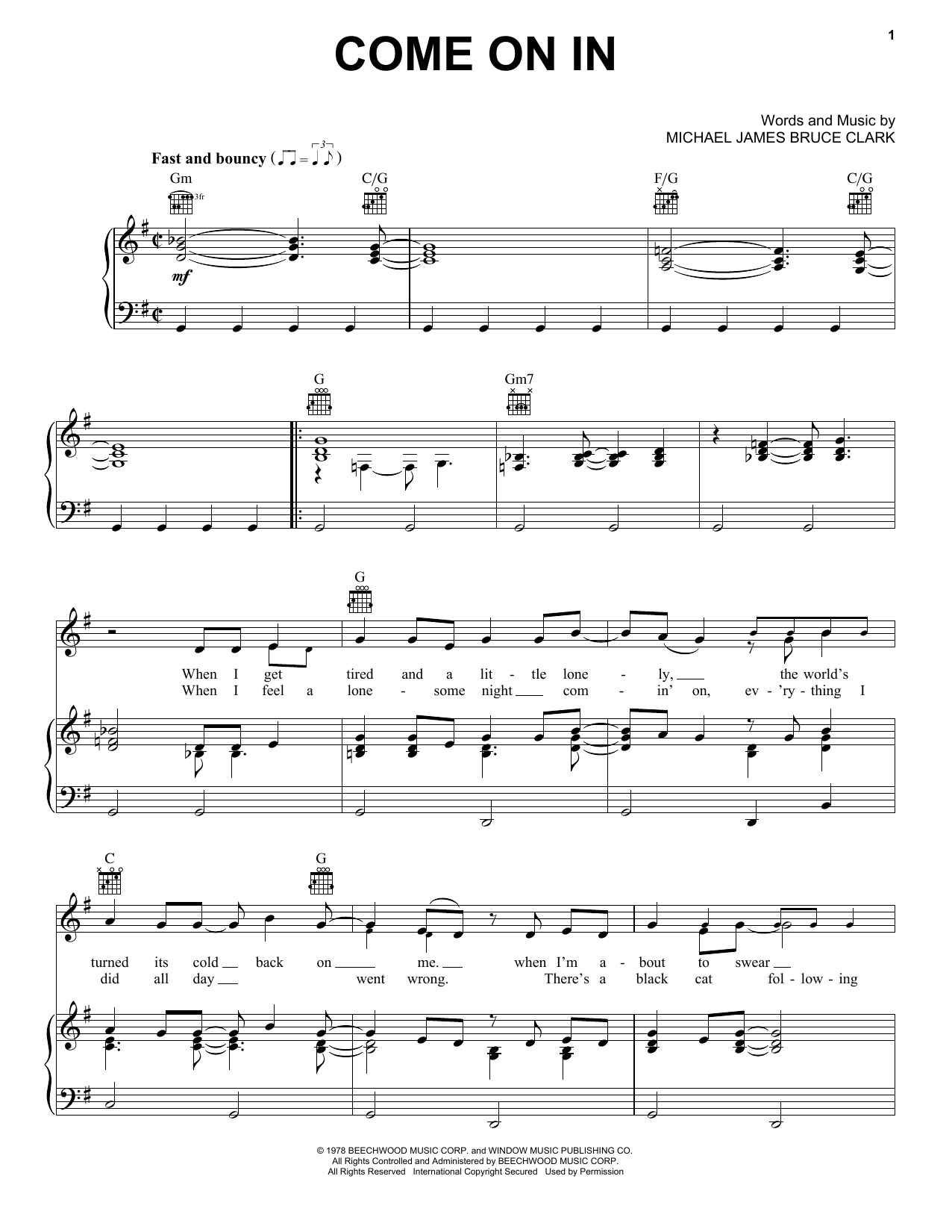 Produktbild zu: Come On In