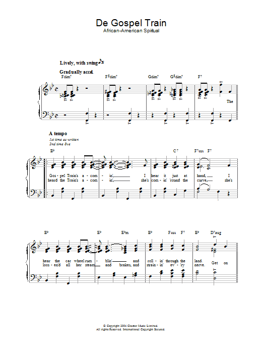 Product picture to: De Gospel Train