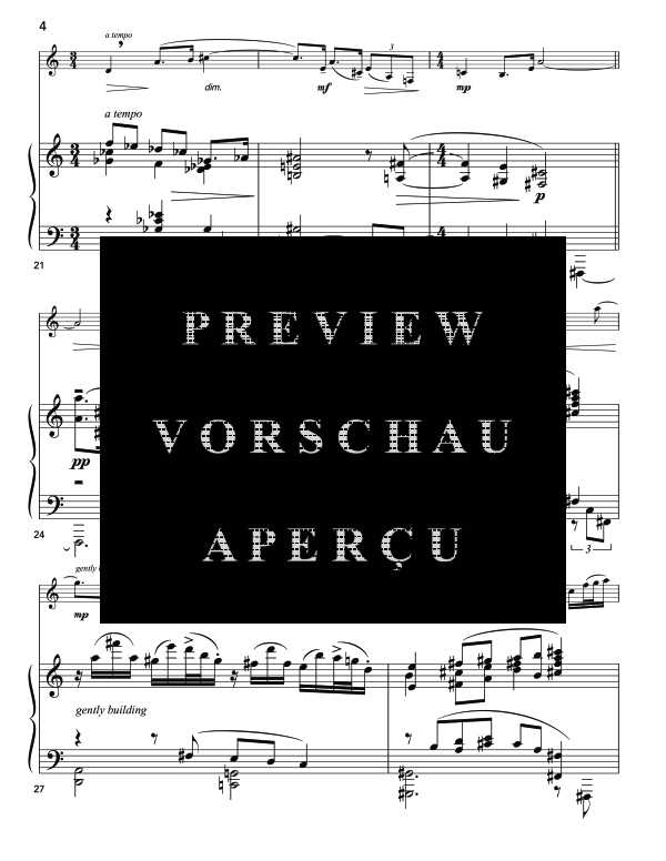 Product gallery: Page 8 of 11 High Autumn, , (clarinet in Bb and piano)