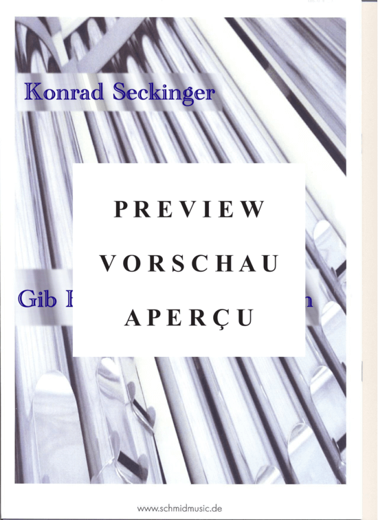 Product gallery: Page 2 of 13 Gib Frieden unseren Tagen , , (Orgel Solo)