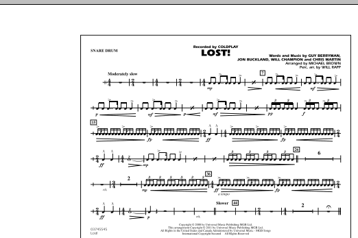 Product picture to: Lost! - Snare Drum