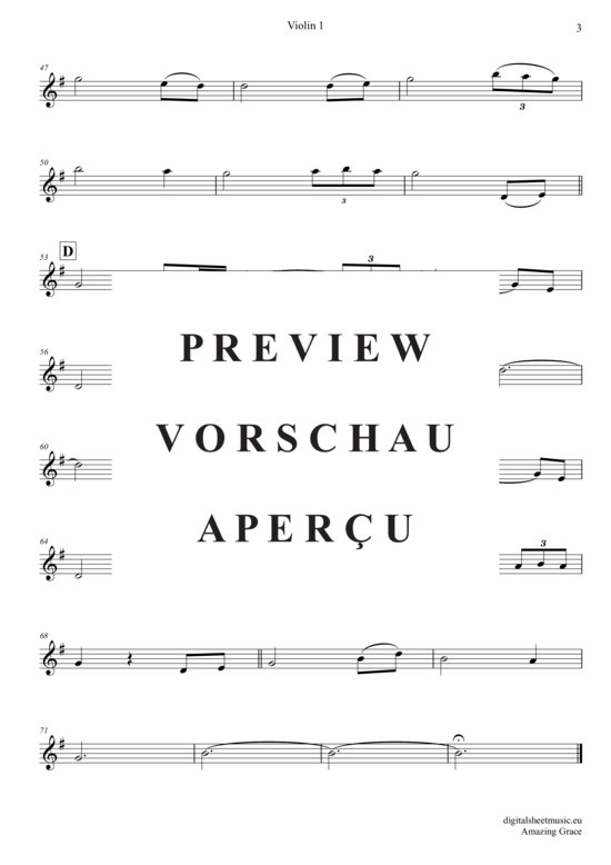 gallery: Amazing Grace , Presley, Elvis, (Violinen Trio + Klavier)