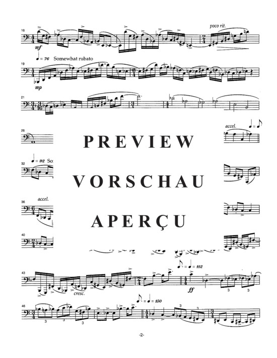 Product gallery: Page 7 of 13 Three Pieces for Tuba , , (Tuba Solo)
