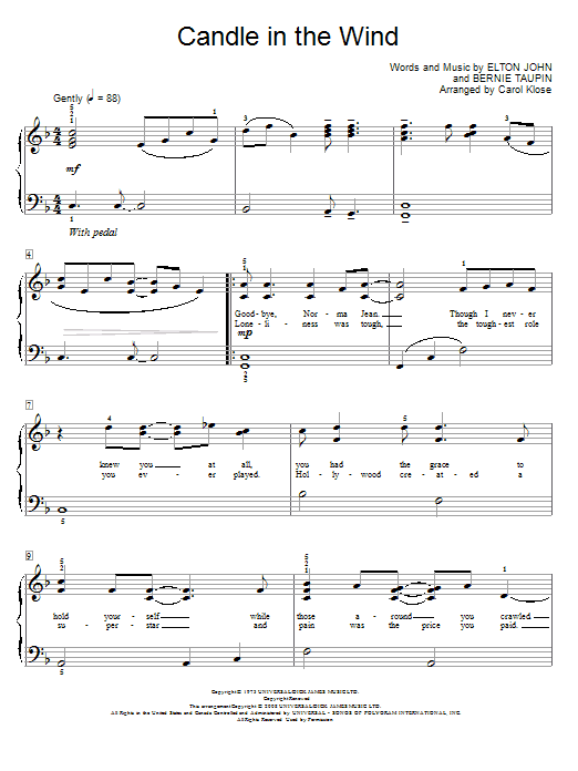 Produktbild zu: Candle In The Wind