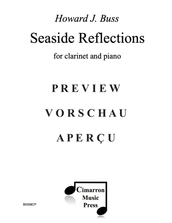 Product gallery: Page 2 of 13 Seaside Reflections , , (clarinet and piano)