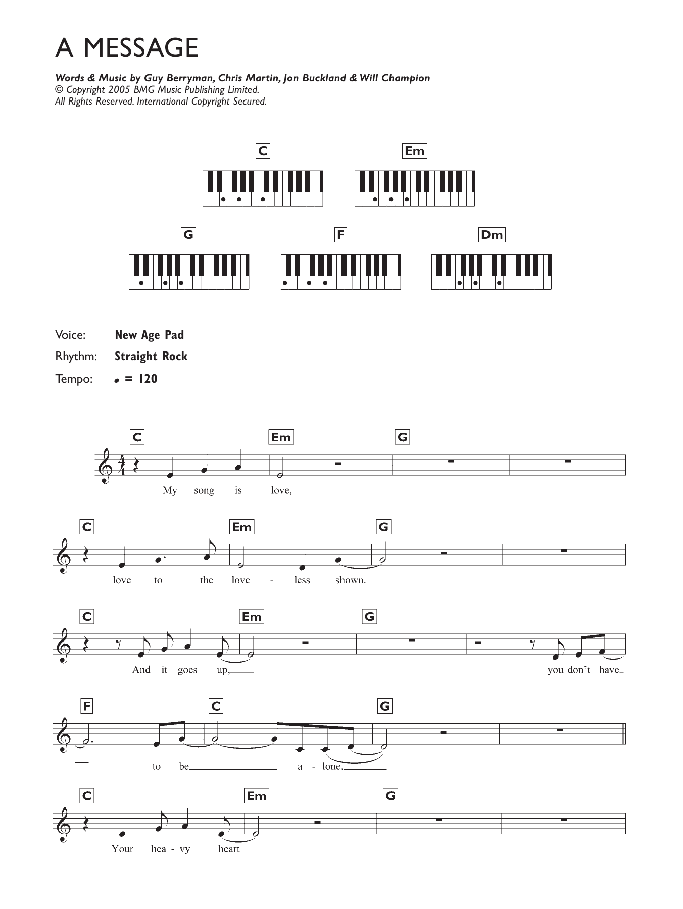 Produktbild zu: A Message