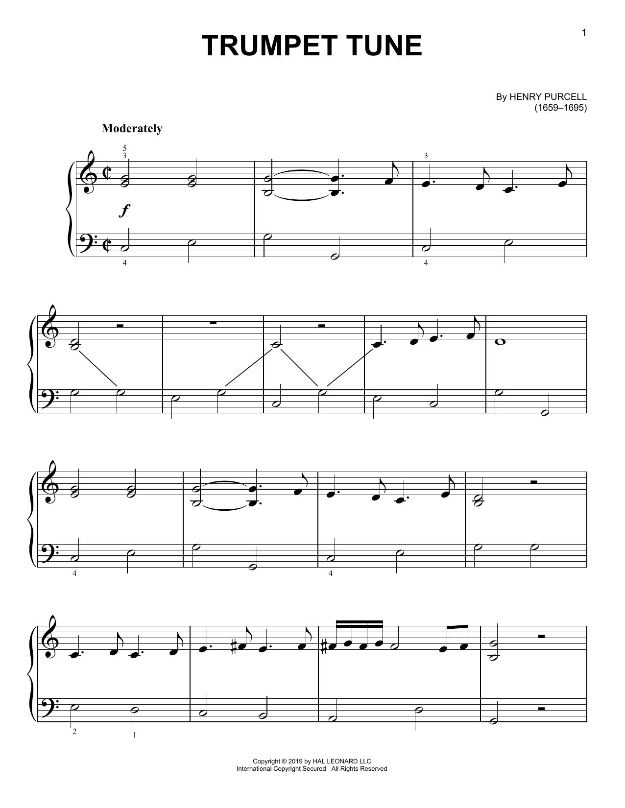 Produktbild zu: Trumpet Tune