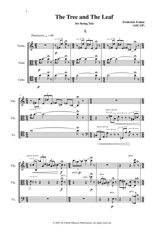Produktbild zu: The Tree and the Leaf Frederick Frahm