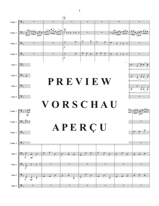 Product gallery: Page 4 of 20 Jesus, meine Freude (Jesu Joy of Man´s Desiring) , ,  (Tuba Ensemble EEEETTTT)