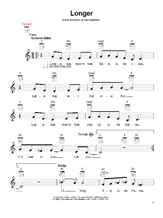 Product gallery: Page 1 of 1 Longer, Dan Fogelberg
