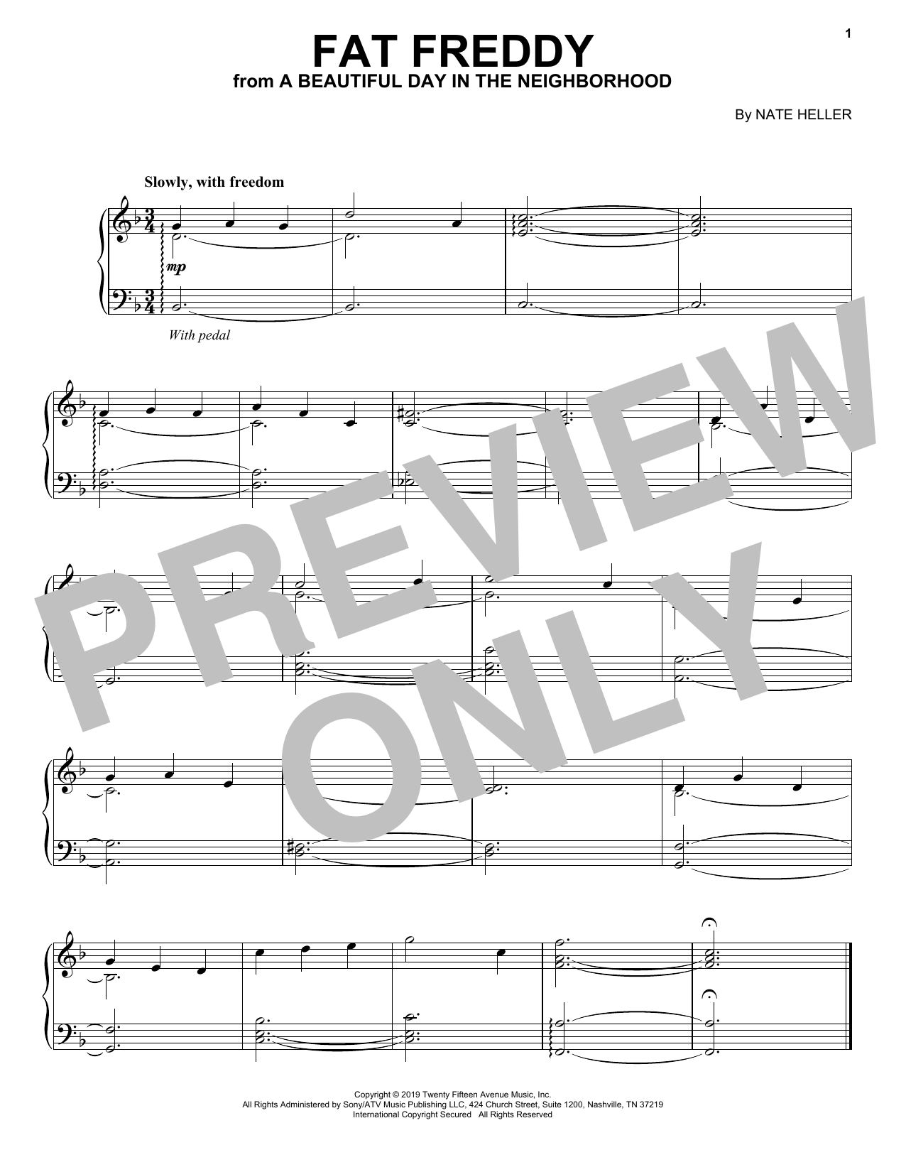 Product gallery: Page 1 of 1 Fat Freddy (from A Beautiful Day in the Neighborhood), Nate Heller