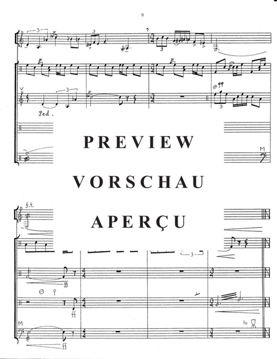 Product gallery: Page 13 of 21 Coexistence , , (clarinet solo and 4 percussionists)