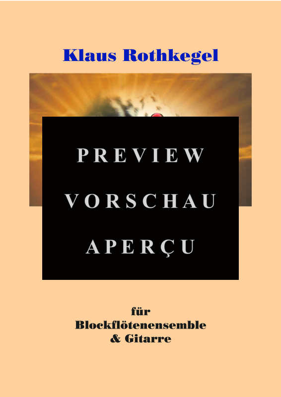 gallery: Wake up, , Blockflötenensemble und Gitarre