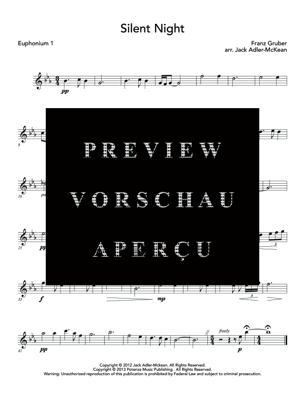 Product gallery: Page 8 of 11 Silent Night, , (Tuba Quartett EETT)