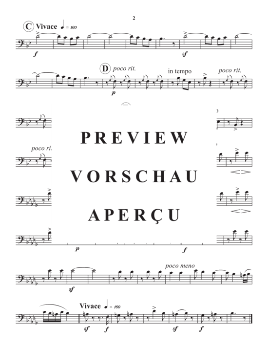 Produktgalerie: Seite 15 von 17 Hungarian Dance No. 5 , , (Blechbläser Quintett)