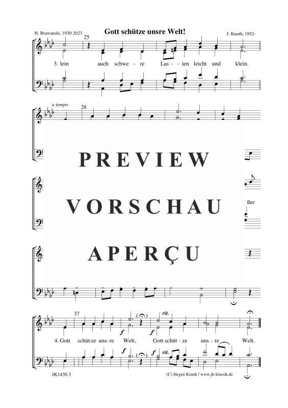 gallery: Gott schütze unsere Welt!, , Gemischter Chor