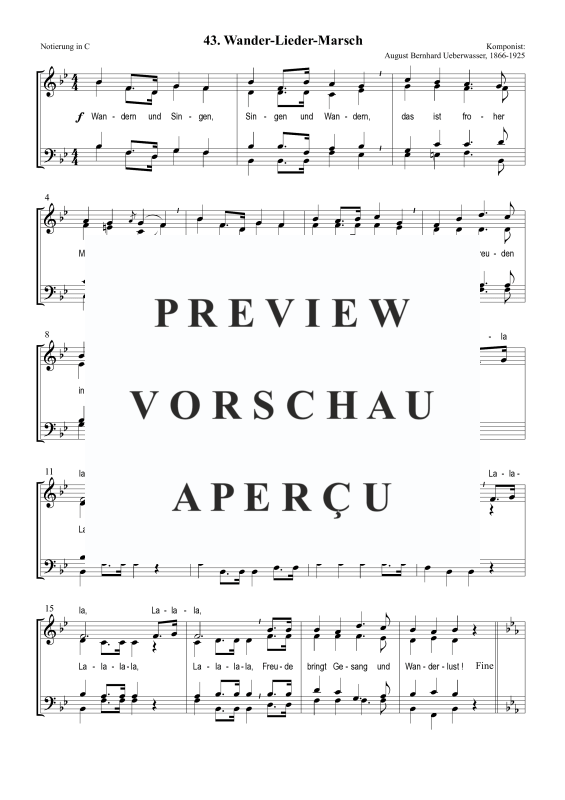 Product gallery: Page 2 of 5 Wander-Lieder-Marsch, , Trombone Choir