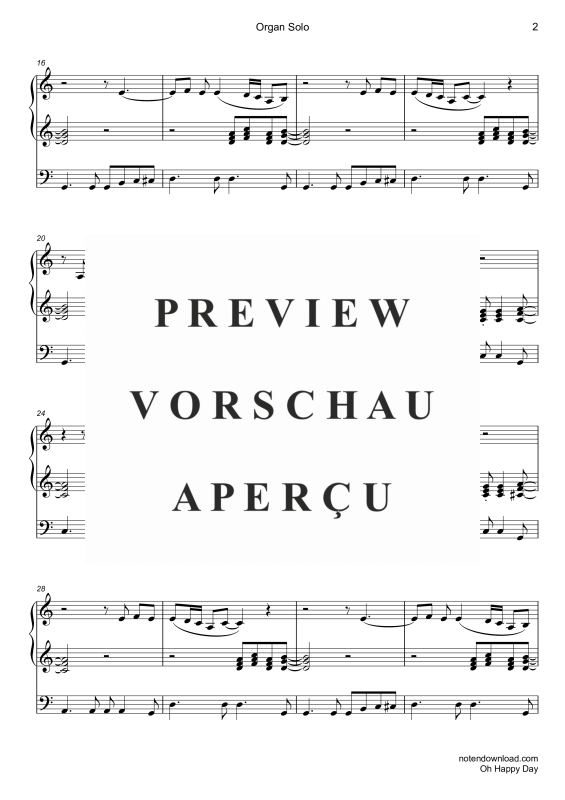 gallery: Oh Happy Day, Edwin Hawkins Singers, Orgel Solo - Kurze Version