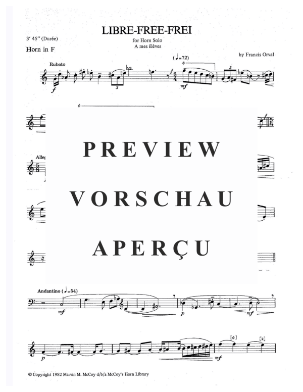 Produktgalerie: Seite 4 von 5 Libre - Free - Frei, , Horn in F