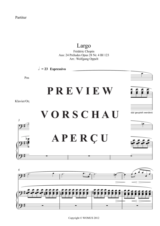 Product gallery: Page 2 of 4 Largo op. 28 Nr. 4 , , (Posaune + Klavier)