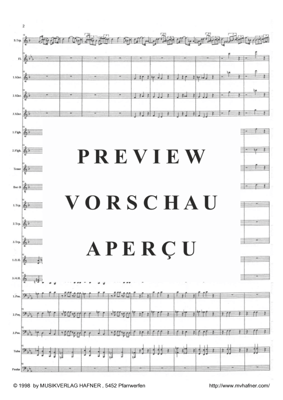gallery: Sonata op.18, , (Solo für Trompete und Blasorchester)
