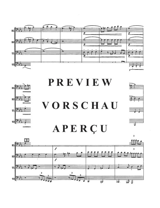 Product gallery: Page 5 of 17 Little Russian March (from Symphony No. 2 in C Minor) , ,  (Tuba Quartett EETT)