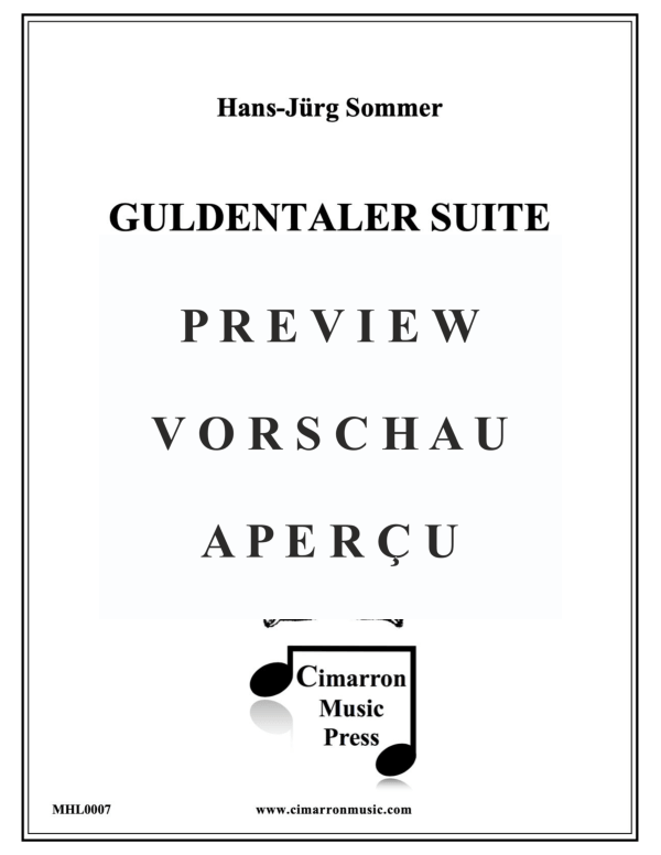 Product gallery: Page 2 of 11 Guldentaler Suite, Op. 163, , Alphorn In F and Piano