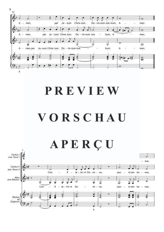 gallery: Harmoniae novae Heft 1, , Chor 3-stimmig mit B.C.