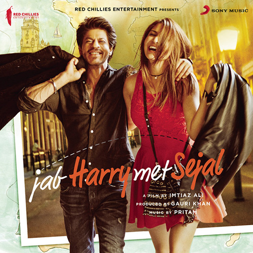 cover: Hawayein (from Jab Harry Met Sejal), Pritam and Arijit Singh, Melodieinstrumente
