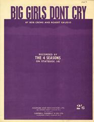 cover: Big Girls Don't Cry, The Four Seasons