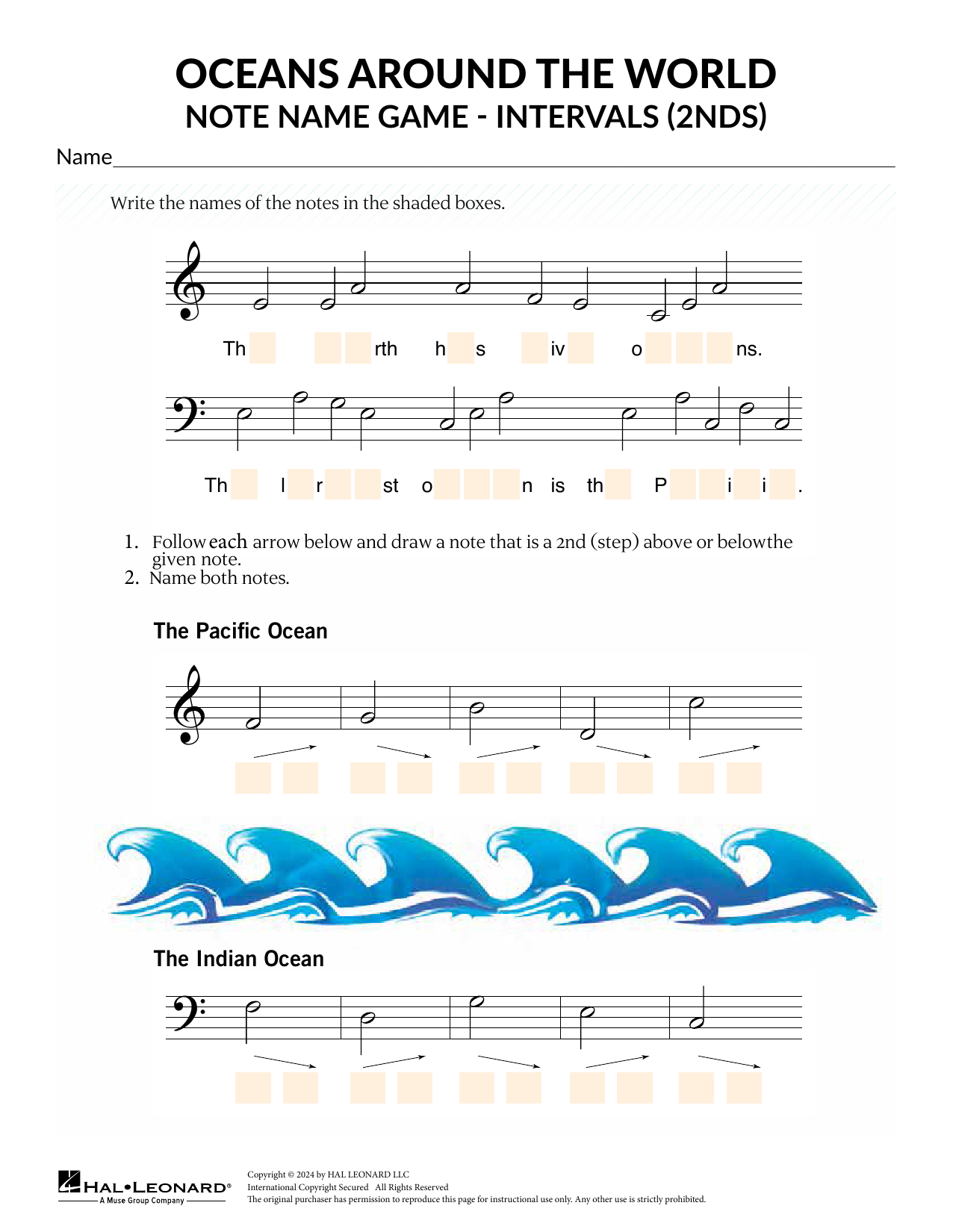 Product gallery: Page 1 of 1 Intervals - 2nds, Karen Harrington