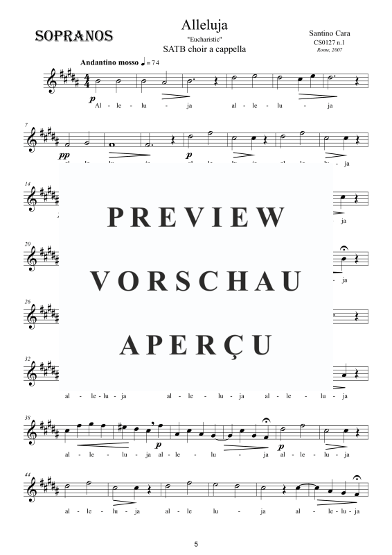 Produktgalerie: Seite 6 von 11 Alleluja - Eucharistic, , Gemischter Chor