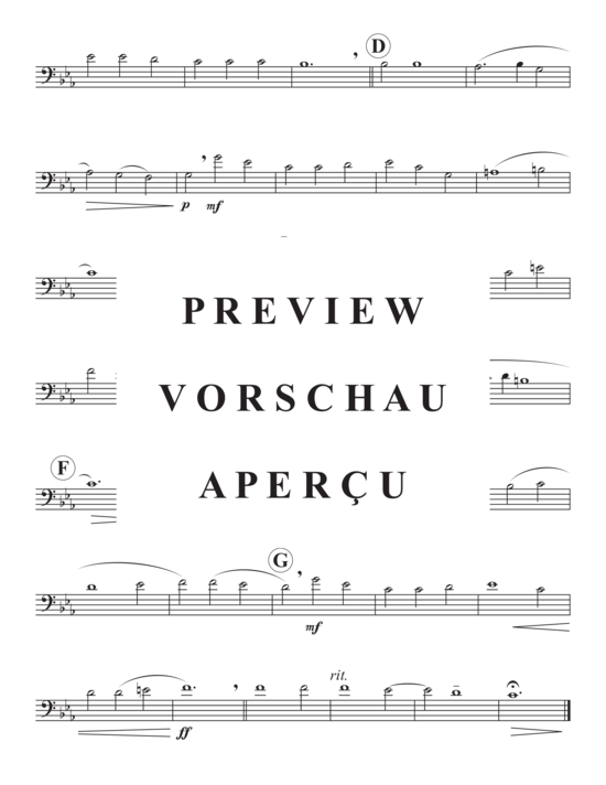 Product gallery: Page 7 of 15 Chorus und Fuge , , (Trombone Quintet)