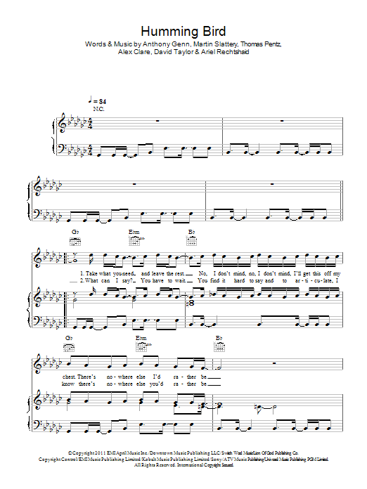 Produktbild zu: Humming Bird