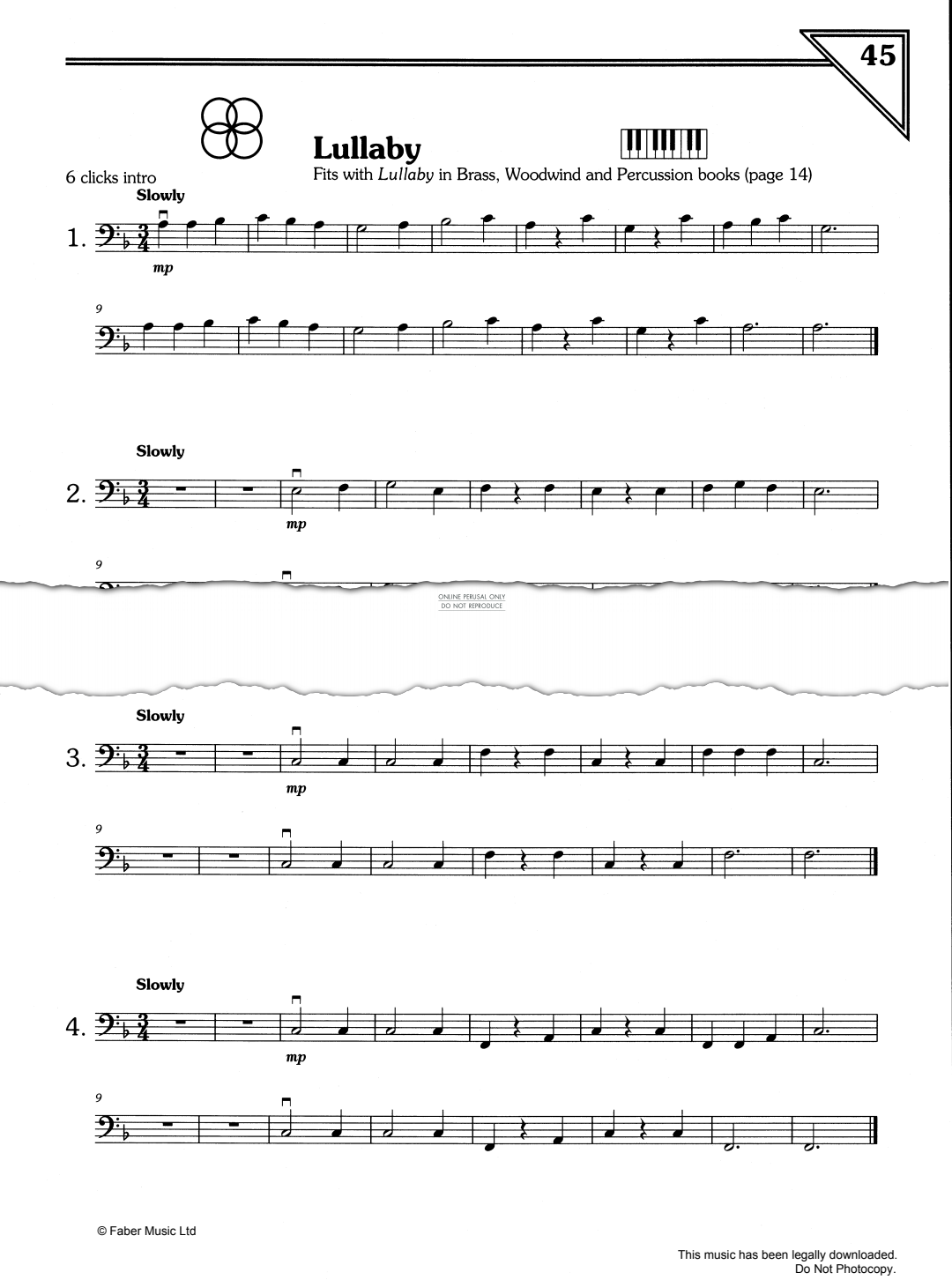 gallery: Lullaby, Traditional, Kontrabass