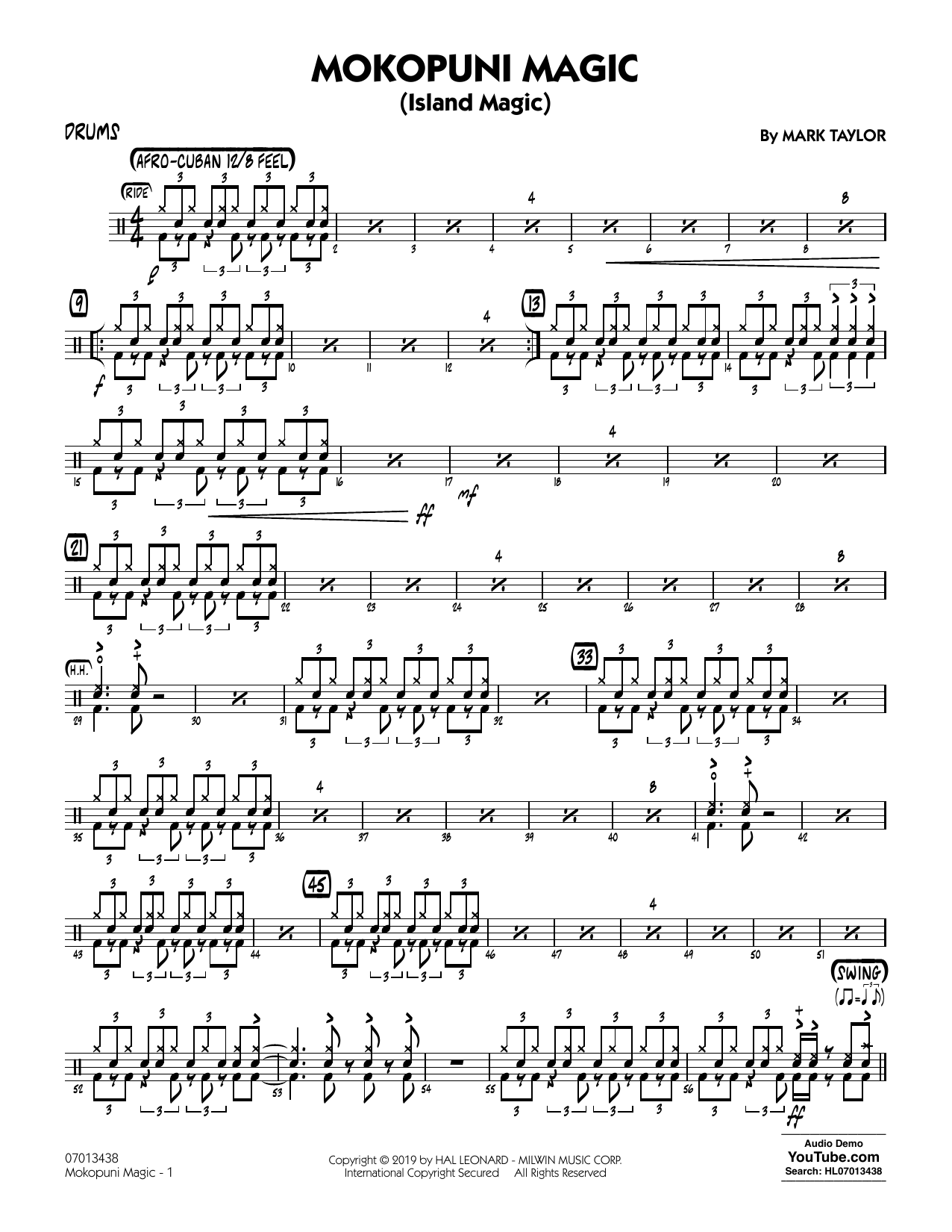 Produktgalerie: Seite 1 von 1 Mokopuni Magic (Island Magic) - Drums, Mark Taylor