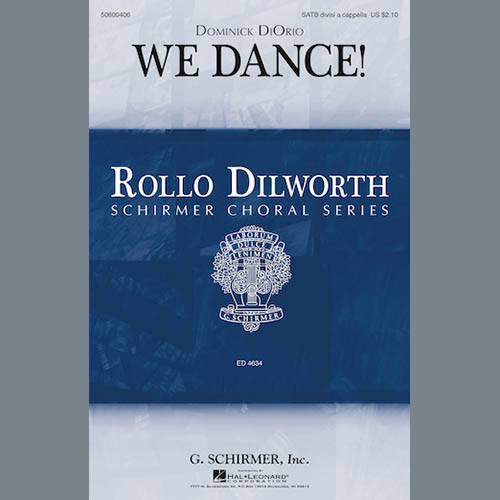 cover: We Dance, Dominick DiOrio, Chor
