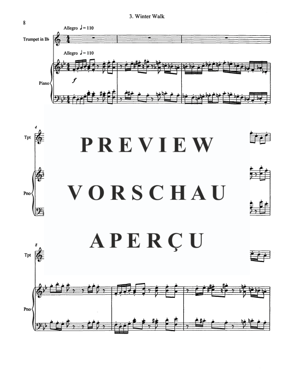 Produktgalerie: Seite 10 von 11 Suite, , Trompete in B und Klavier