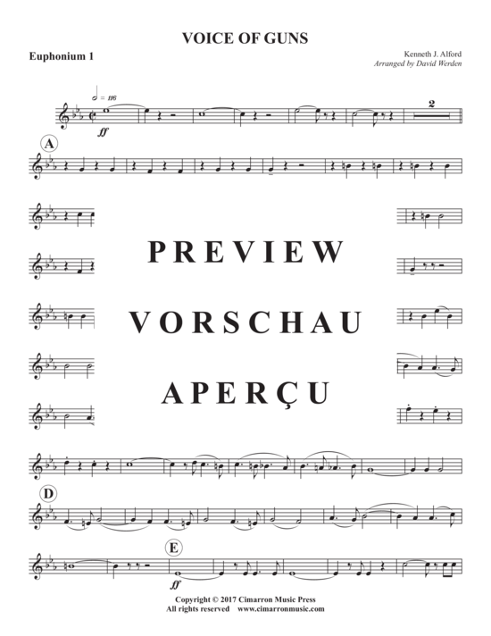 Product gallery: Page 10 of 19 Voice of Guns , , (Tuba Quartett EETT)