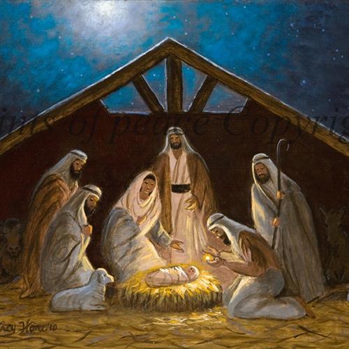 cover: A Manger Lament, Diane Hannibal, Chor