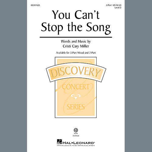 cover: You Can't Stop The Song, Cristi Cary Miller