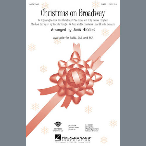 Product picture to: Christmas On Broadway (Medley)
