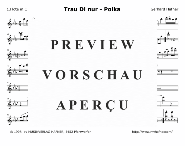 Product gallery: Page 6 of 11 Trau Di nur, , (Mixed ensemble woodwind and brass)