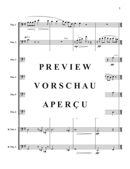 Product gallery: Page 8 of 19 Nessun Dorma , , (Trombone ensemble)