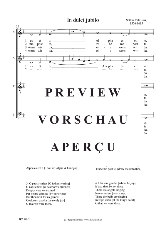 Produktgalerie: Seite 3 von 3 In dulci jubilo, , Gemischter Chor