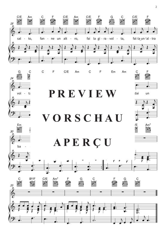 Produktgalerie: Seite 5 von 5 La Bella Lavanderina, , (Gesang + Klavier, Gitarre)