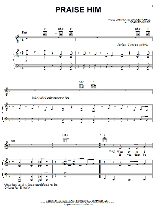 Produktbild zu: Praise Him